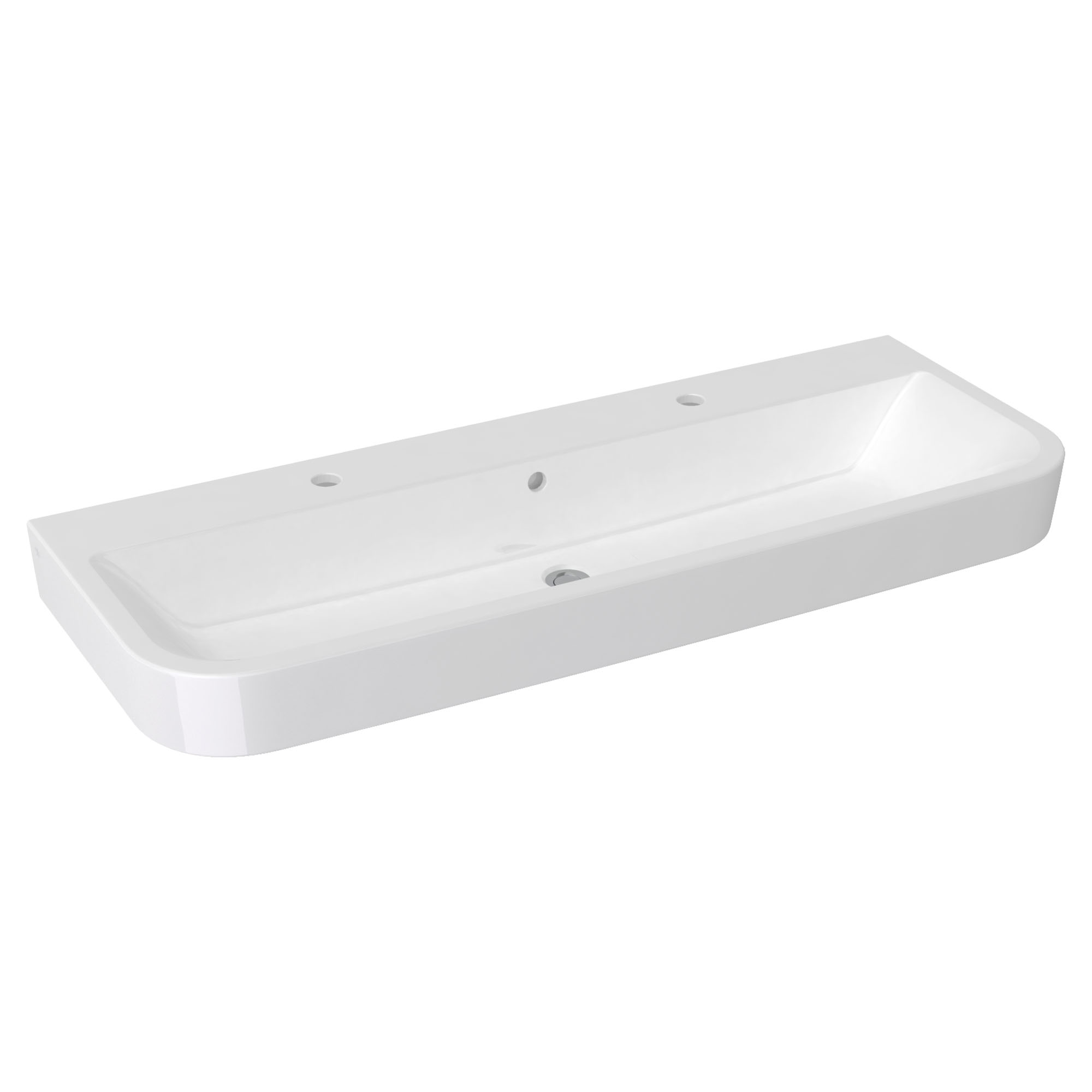 Equility™ Wall-Hung Sink, 2 Single Hole